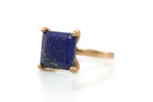Unique Lapis Lazuli in 14k Rose Gold Filled Ring Rings Anemone Unique