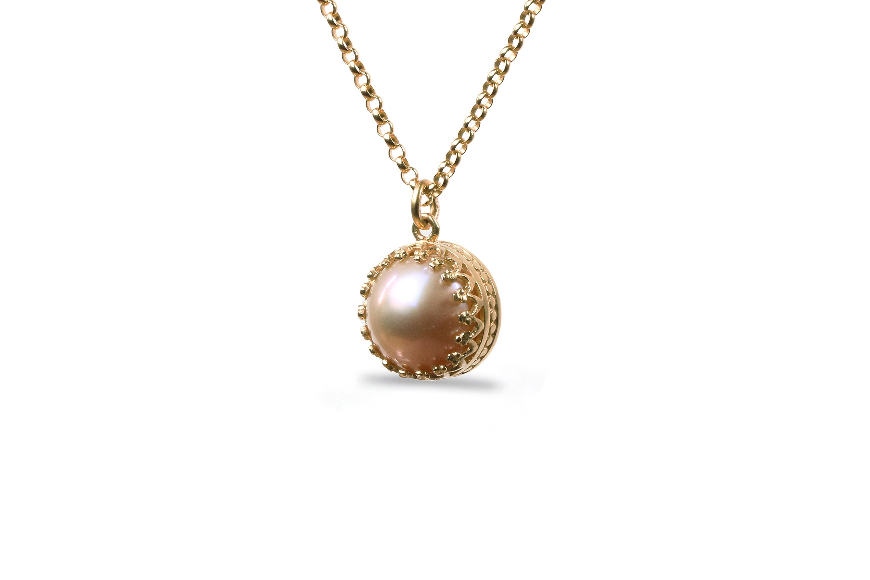 Classy Pearl Necklace for Women necklaces Anemone Jewelry