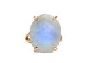 Charming Moonstone Rings in Rose Gold Rings Anemone Jewelry