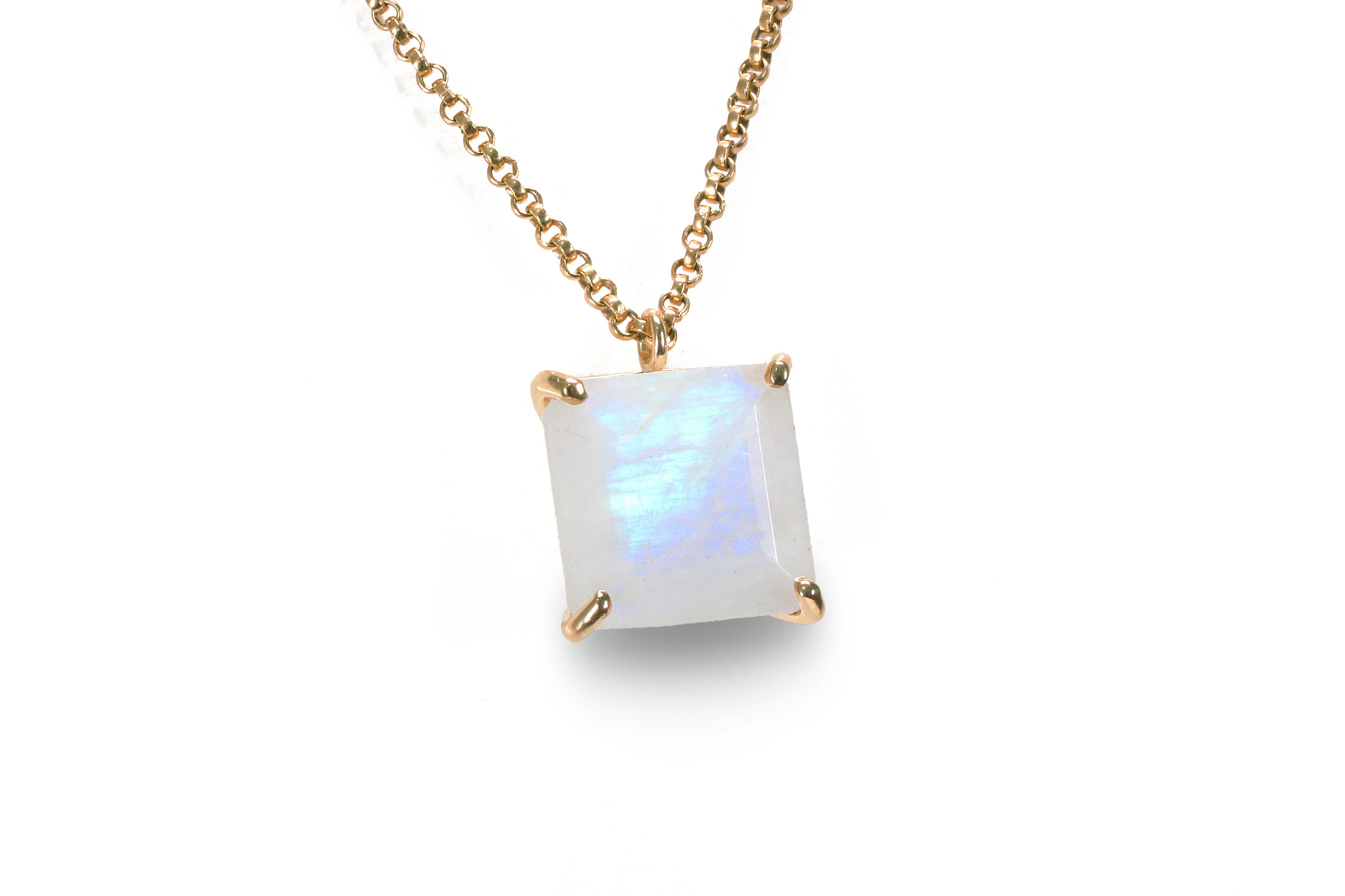 Alluring Moonstone Necklace Jewelry in 14k Gold Filled necklaces Anemone Jewelry