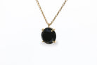 Black Onyx Necklace in 14k Gold necklaces Anemone Jewelry