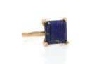 Unique Lapis Lazuli in 14k Rose Gold Filled Ring Rings Anemone Unique