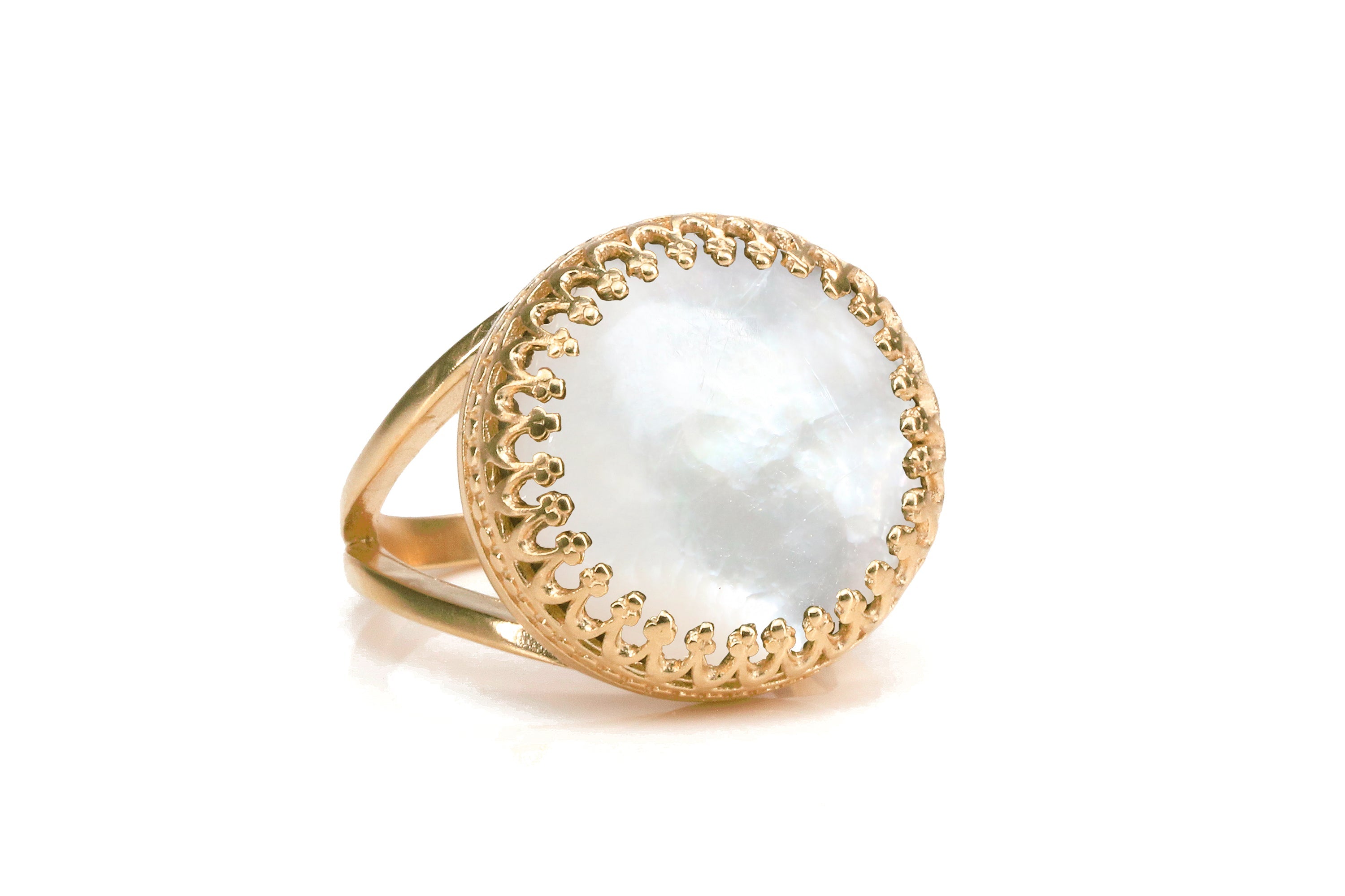 14k Gold Filled Pearl Jewelry Ring Rings Anemone Jewelry