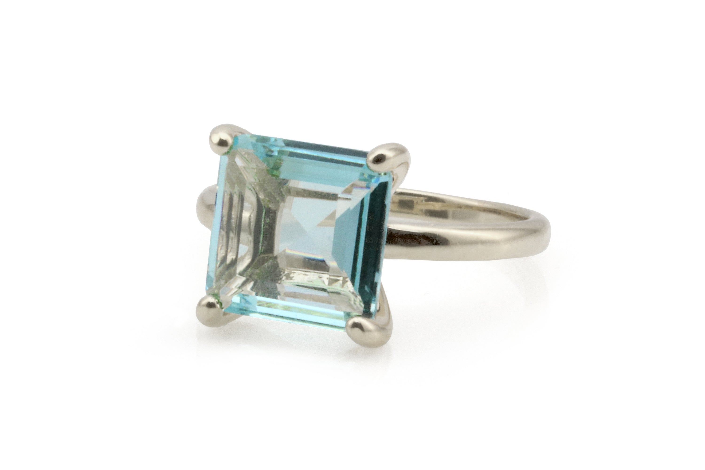 Chic Birthstone Rose Gold Topaz Ring Rings Anemone Unique