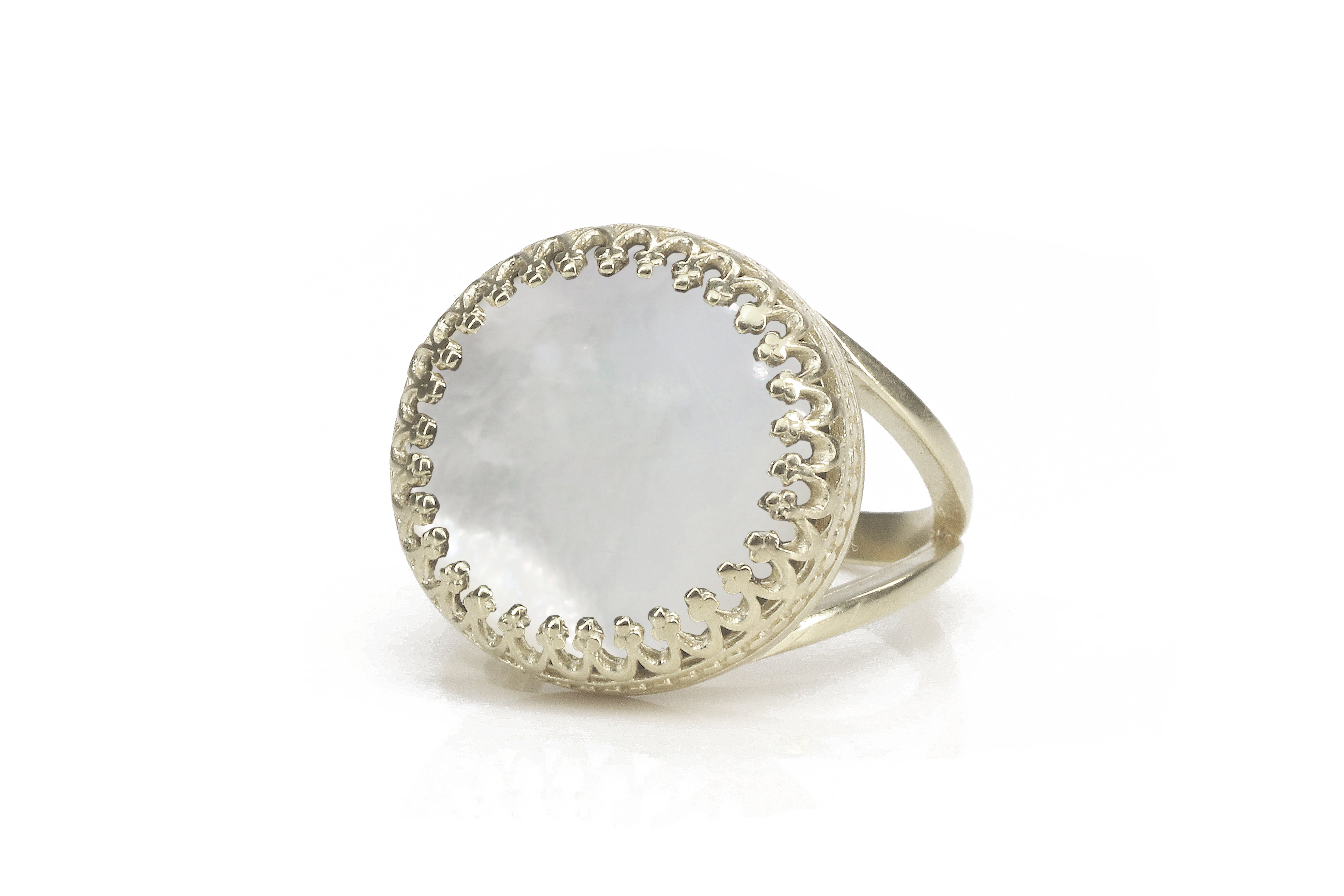 14k Gold Filled Pearl Jewelry Ring Rings Anemone Jewelry