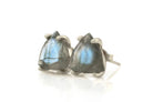 Intricate Labradorite Sterling Silver Earrings Earrings Anemone Unique