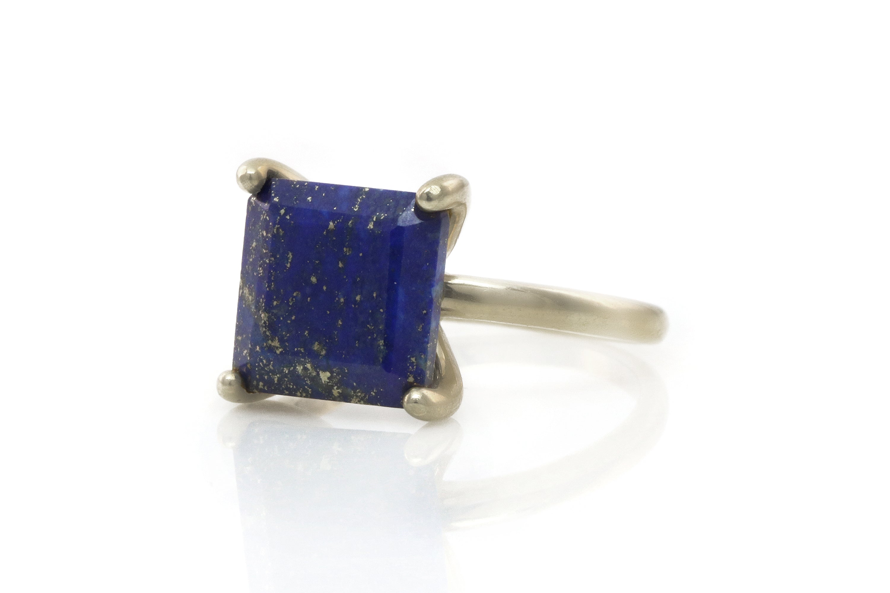 Unique Lapis Lazuli in 14k Rose Gold Filled Ring Rings Anemone Unique
