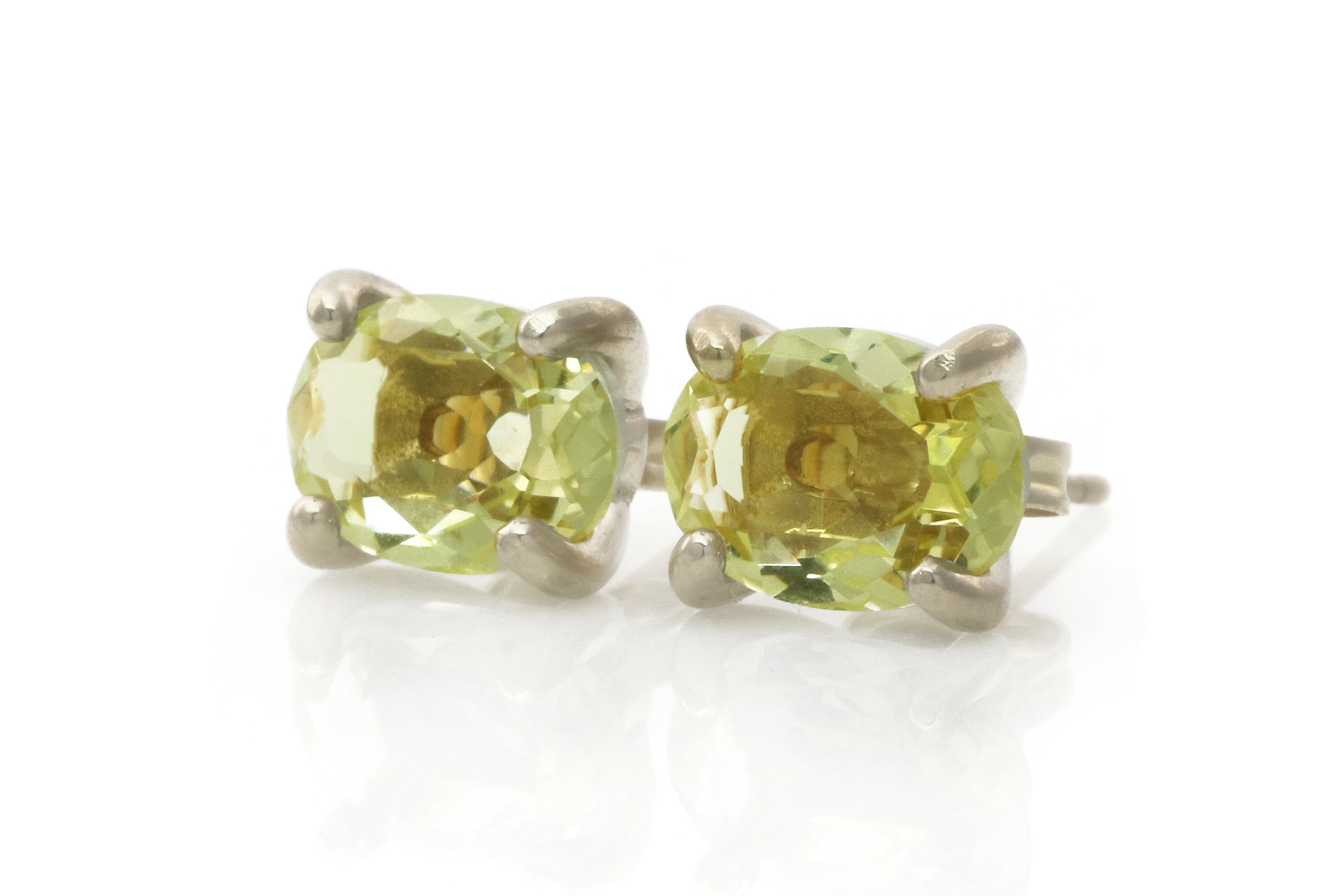 Simple Lemon Quartz Gold Filled Earrings Earrings Anemone Unique