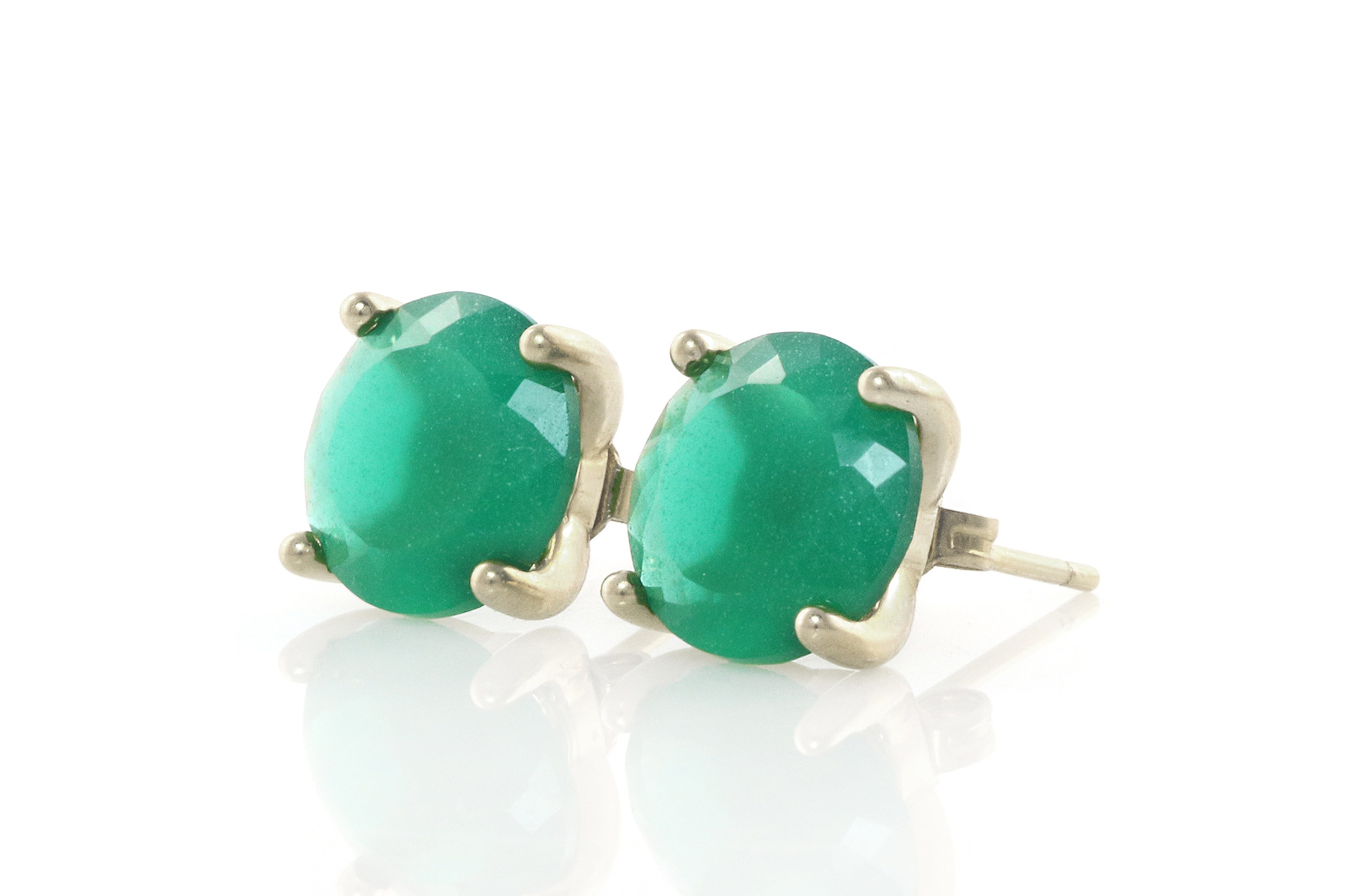 Sophisticated Onyx Jewelry Gold Stud Earrings Earrings Anemone Unique