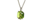 Hexagon Peridot Pendant Gold Necklace necklaces Anemone Unique