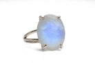 Charming Moonstone Rings in Rose Gold Rings Anemone Jewelry