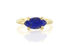 Vivid Lapis Lazuli Gold Filled Ring Rings Anemone Unique