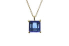 Sophisticated Sapphire Necklace in Gold Chain necklaces Anemone Unique