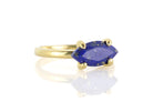 Vivid Lapis Lazuli Gold Filled Ring Rings Anemone Unique