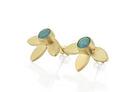 Flower Inspirational Gold Amazonite Earrings Earrings Anemone Limited