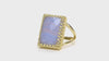 Lace Agate in 14k Gold-filled Ring Band Rings Anemone Jewelry