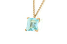 Blue Topaz Necklace in Sterling Silver necklaces Anemone Jewelry