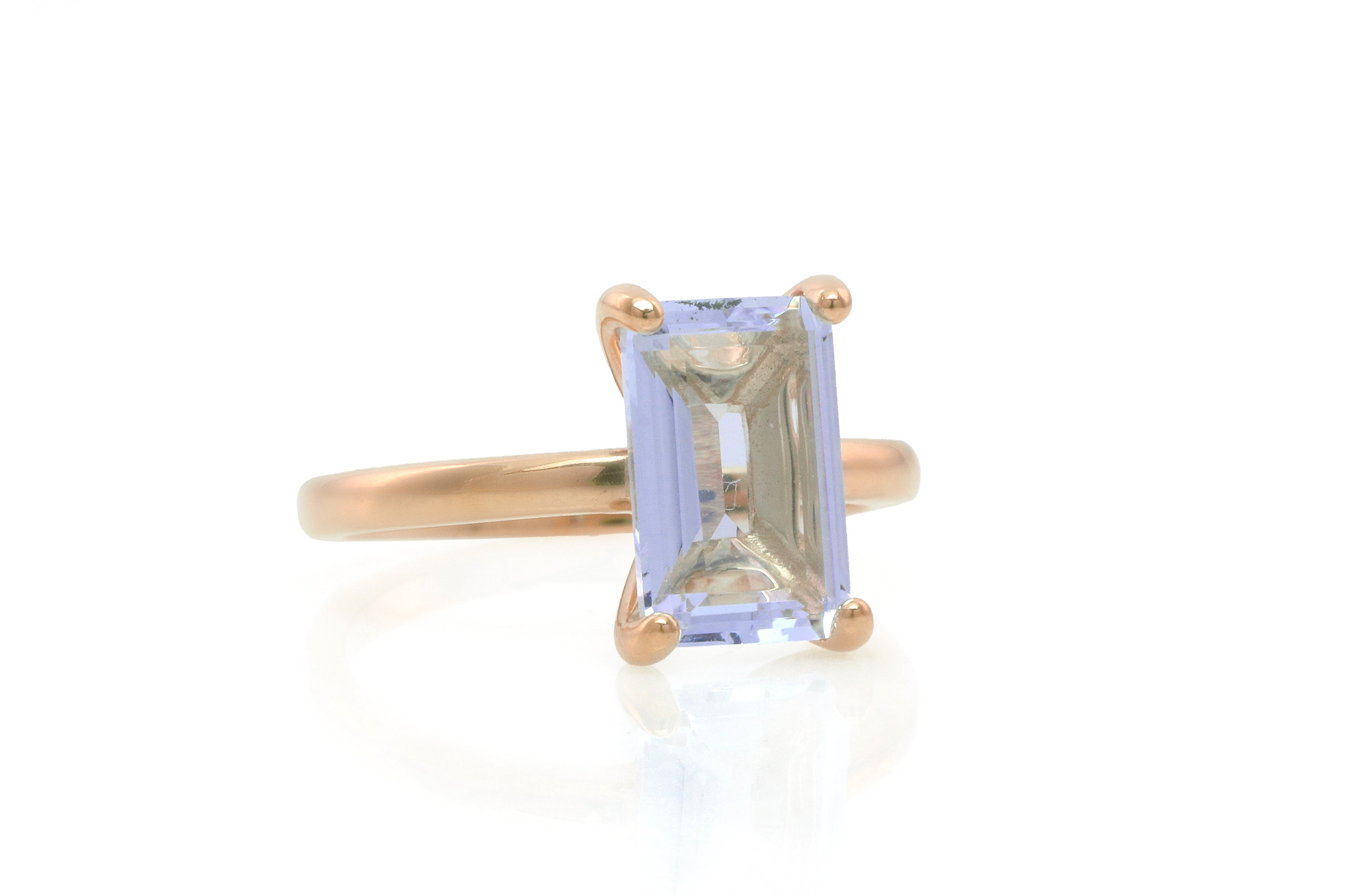 Lustrous Tanzanite Gold Filled Ring Rings Anemone Unique