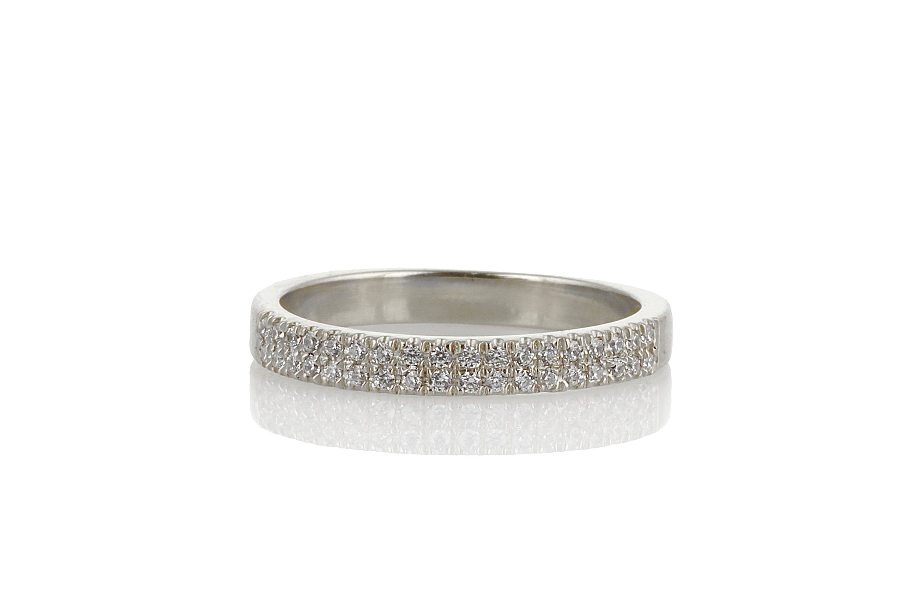 CZ Delicate Gold Vermeil Ring Rings Anemone Unique