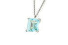 Blue Topaz Necklace in Sterling Silver necklaces Anemone Jewelry