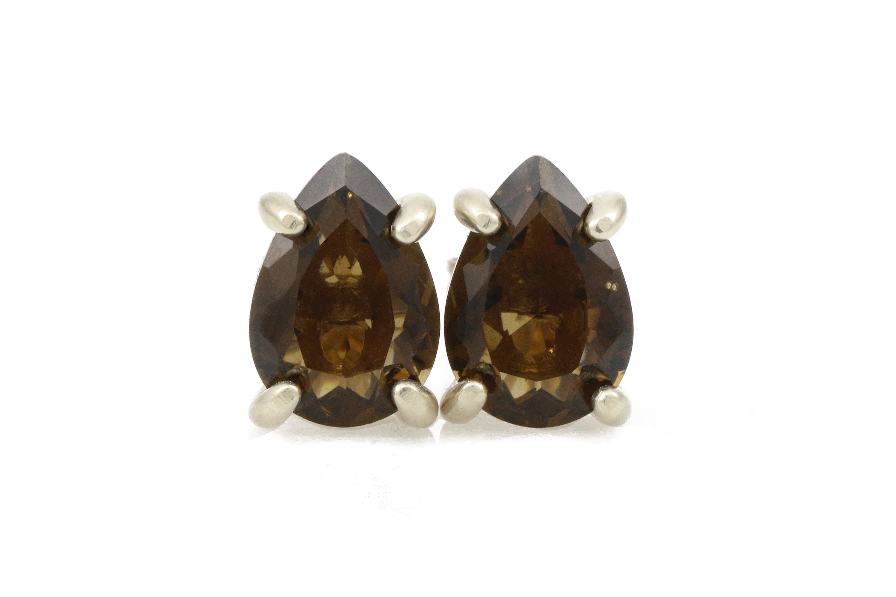 Delicate Smoky Quartz 14k Gold Filled Earrings Earrings Anemone Unique