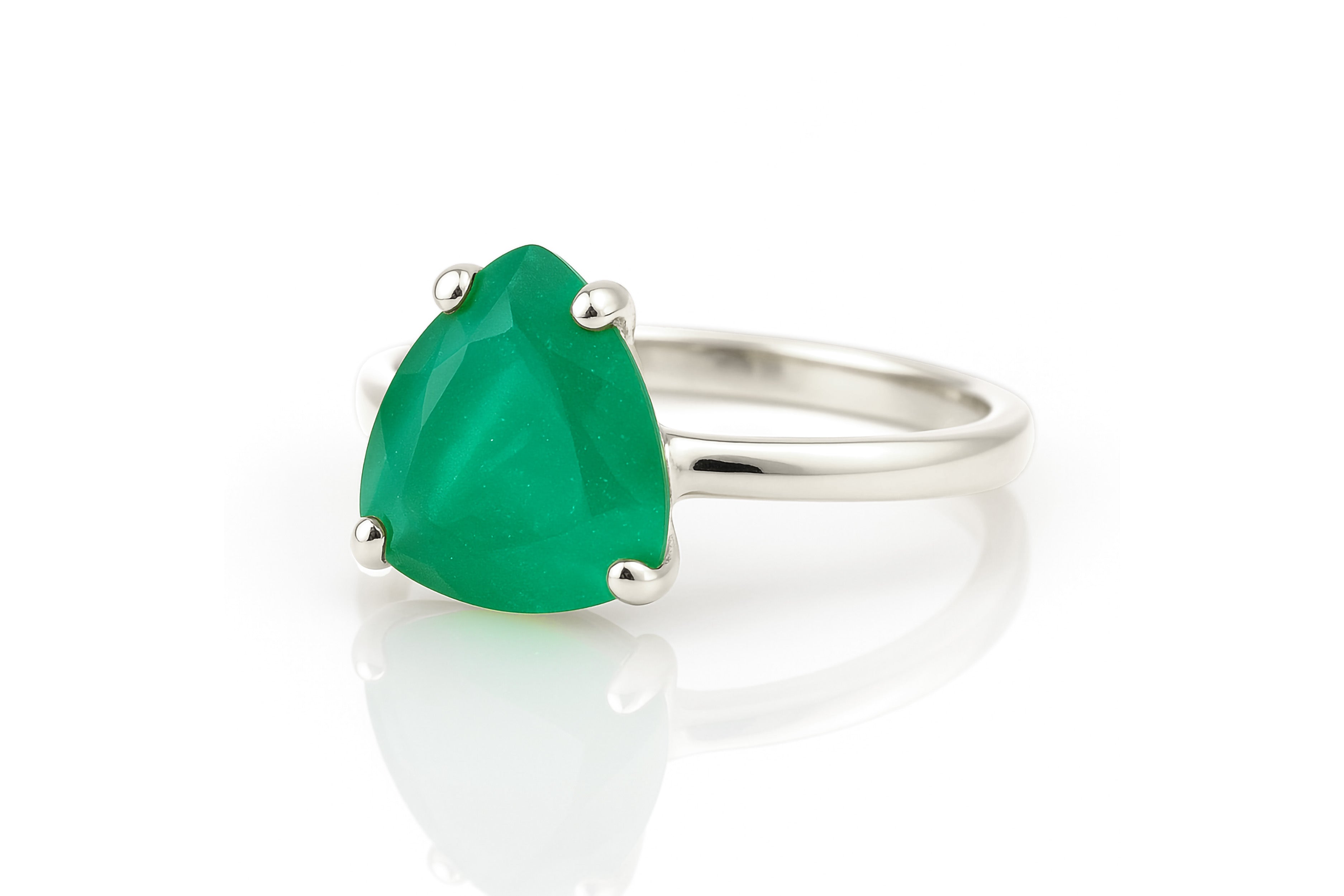 Absolutely Gorgeous 14K Rose Gold Onyx Ring Rings Anemone Unique