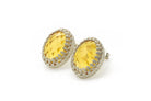 Citrine Earrings in 14k Gold Earrings Anemone Jewelry